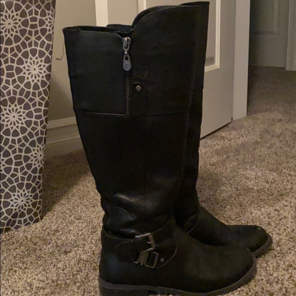 Black Riding Boots